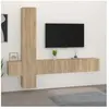 vidaXL Ensemble de meubles TV 5 pcs Chêne sonoma Bois d'ingénierie