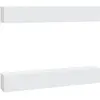 vidaXL Meubles TV muraux 4 pcs Blanc 100x30x30 cm