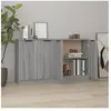 vidaXL Buffets 2 pcs Sonoma gris 60x30x70 cm Bois d'ingénierie