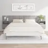 vidaXL Tête de lit avec armoires sonoma gris Bois d'ingénierie