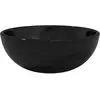 vidaXL Lavabo Verre trempé 30x12 cm Noir