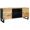 vidaXL Meuble TV 105x33x46 cm Bois massif de manguier