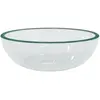 vidaXL Lavabo Verre trempé 35x12 cm Transparent