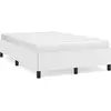vidaXL Cadre de lit Blanc 120x200 cm Similicuir
