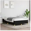vidaXL Cadre de lit Noir 120x200 cm Tissu