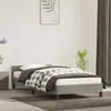 vidaXL Cadre de lit avec tête de lit Gris clair 90x190 cm Velours