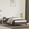 vidaXL Cadre de lit avec tête de lit Gris foncé 90x200 cm Velours