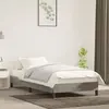 vidaXL Cadre de lit Gris clair 90x200 cm Velours