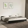 vidaXL Cadre de lit avec tête de lit Noir 200x200 cm Velours