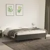 vidaXL Vidaxl Cadre De Lit Sans Matelas Gris Foncé 180x200 Cm Velours