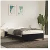 vidaXL Cadre de lit Noir 120x200 cm Velours
