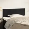 vidaXL Tête de lit Noir 80x5x78/88 cm Velours