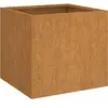 vidaXL Jardinière 32x30x29 cm acier corten