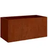 vidaXL Jardinière 62x30x29 cm acier corten