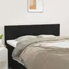 vidaXL Têtes de lit 2 pcs Noir 72x5x78/88 cm Similicuir