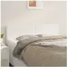 vidaXL Têtes de lit 2 pcs Blanc 72x5x78/88 cm Similicuir