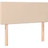 vidaXL Tête de lit Cappuccino 100x5x78/88 cm Similicuir