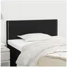 vidaXL Tête de lit Noir 90x5x78/88 cm Tissu