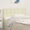 vidaXL Tête de lit Crème 90x5x78/88 cm Similicuir