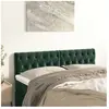 vidaXL Têtes de lit 2 pcs Vert foncé 80x7x78/88 cm Velours
