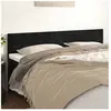 vidaXL Têtes de lit 2 pcs Noir 80x5x78/88 cm Velours