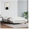 vidaXL Cadre de lit Blanc 90x200 cm Similicuir