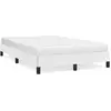 vidaXL Vidaxl Cadre De Lit Sans Matelas Blanc 120x200 Cm Similicuir