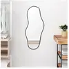 Vidaxl - Miroir mural Noir 90x40 cm Noir