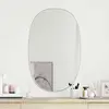 vidaXL Miroir mural Argenté 80x50 cm