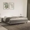 vidaXL Matelas de lit à ressorts ensachés Gris clair 180x200x20 cm