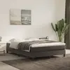 vidaXL Matelas de lit à ressorts ensachés Gris foncé 140x200x20 cm