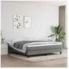 vidaXL Matelas de lit à ressorts ensachés Gris foncé 180x200x20 cm