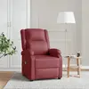 vidaXL Vidaxl Fauteuil De Massage Rouge Bordeaux Similicuir