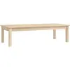 vidaXL Table basse 110x50x30 cm Bois massif de pin