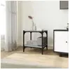 vidaXL Meuble TV Sonoma gris 40x33x41 cm Bois d'ingénierie et acier