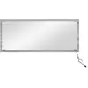 vidaXL Miroir  Sonoma gris Bois d'ingénierie 90 x 33 cm Miroir