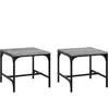 vidaXL Tables d'appoint 2pcs Sonoma gris 40x40x35 cm Bois d'ingénierie