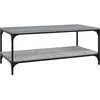 vidaXL Table basse Sonoma gris 80x50x40 cm Bois d'ingénierie