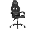 Chaise de jeu Noir Similicuir