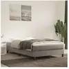 Cadre de lit sans matelas gris clair 120x200 cm velours vidaXL