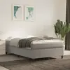 vidaXL Cadre de lit Gris clair 120x200 cm Velours