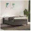 vidaXL Bedframe zonder matras 120x200 cm fluweel donkergrijs3121109
