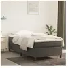 vidaXL Cadre de lit Gris foncé 80x200 cm Velours