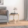 vidaXL Table basse Ø 52,5x45 cm Bois massif de pin