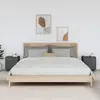 vidaXL Tables de chevet 2 pcs Gris 40x34x45 cm Bois de pin massif