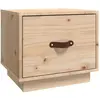 vidaXL Table de chevet 40x34x35 cm Bois de pin solide