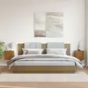 vidaXL Armoires murales 2pcs Marron miel 31,5x30x30 cm Bois pin massif