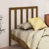 vidaXL Tête de lit Marron miel 95x4x100 cm Bois massif de pin