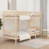 vidaXL Lit superposé 90x190 cm Bois de pin massif