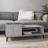 vidaXL Table basse Sonoma gris 100x50x45 cm Bois d'ingénierie